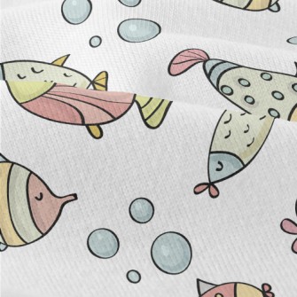 Leisurely And Happy Fish Modern Jersey