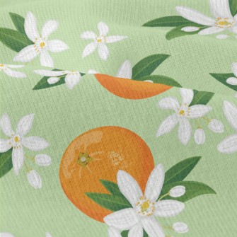 Tung Flower Orange Modern Jersey