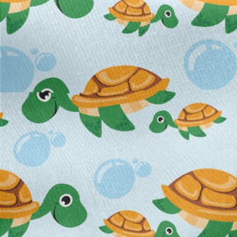 The Leisurely Turtle Family Jersey Backed Fleece