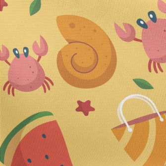 Playful Beach Crab Pongee