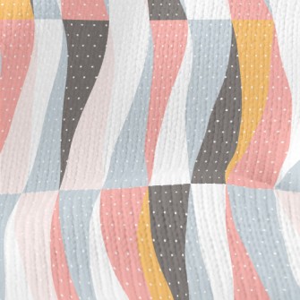 Deformed Elongated Rhombus Stretch Jersey