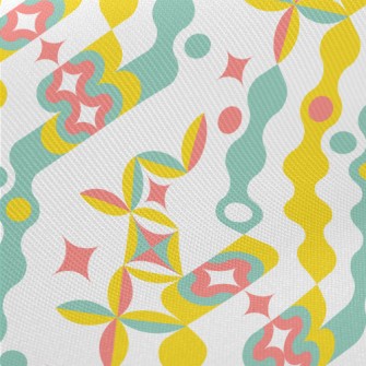 Wave Fan Combination Midweight Cotton Poplin