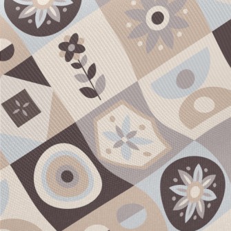 Wonderful Geometry Culture Midweight Cotton Poplin