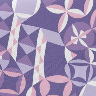 Circle Oval Square Midweight Cotton Poplin