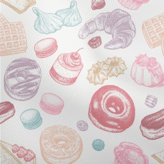 Colorful Doodle Dessert Bread Dobby