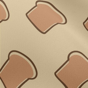 Simple Geometric Toast Pattern Chiffon