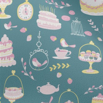 Pink Charming Afternoon Tea An Chiffon