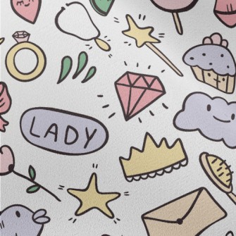 Cute Envelope With Star And Fl Chiffon