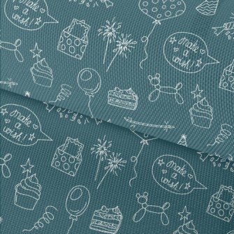 Birthday Party Pattern Waterproof Oxford