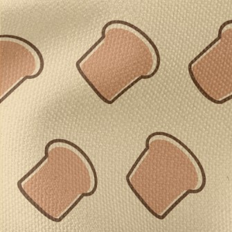Simple Geometric Toast Pattern Waterproof Canvas