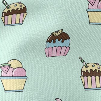 Various Ice Cream Flavors Waterproof Canvas