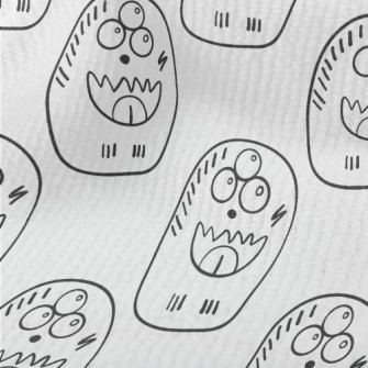 Simple Three-eyed Alien Monste Terry