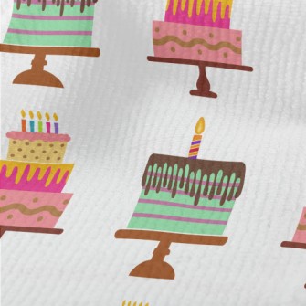 Pink And Green Birthday Cake Terry