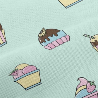Various Ice Cream Flavors Performance Linen