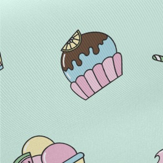 Various Ice Cream Flavors Twill