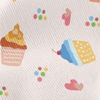 Colorful Doodle Cakes And Pops Standard Corduroy