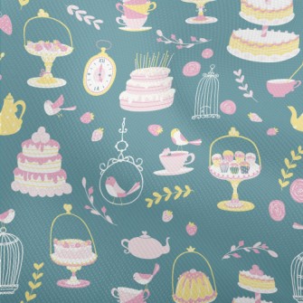 Pink Charming Afternoon Tea An Dobby