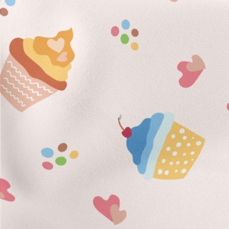 Colorful Doodle Cakes And Pops Stretch Ponte
