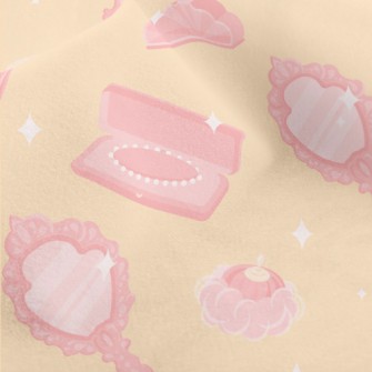 Pink 19th Century Women's  Micro Fleece