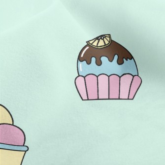 Various Ice Cream Flavors Micro Fleece