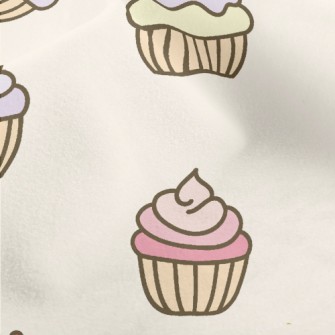 Colorful Heart And Cherry Cupc Micro Fleece