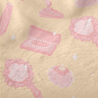 Pink 19th Century Women's  Minky