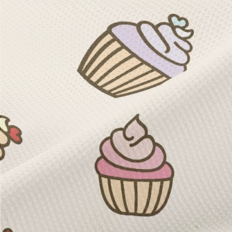 Colorful Heart And Cherry Cupc Piqué