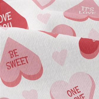 Three-dimensional Pink Heart Modern Jersey