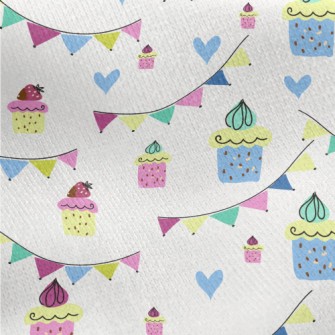 Children&#39;s Birthday Cake W Jersey Backed Fleece