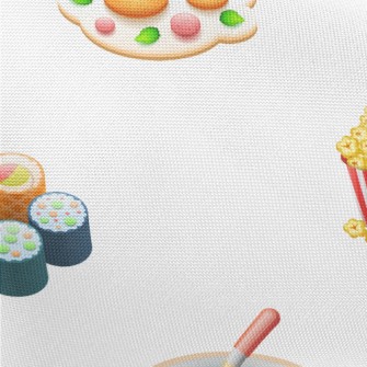 A Variety Of Colorful American Pongee