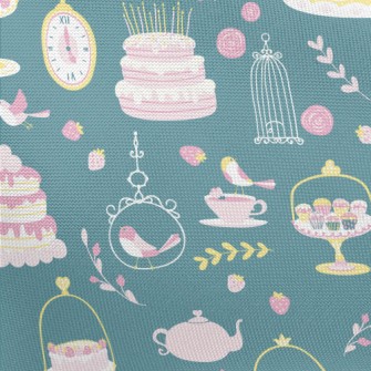 Pink Charming Afternoon Tea An Pongee