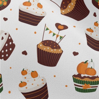 Pumpkin Cup Cake Chiffon