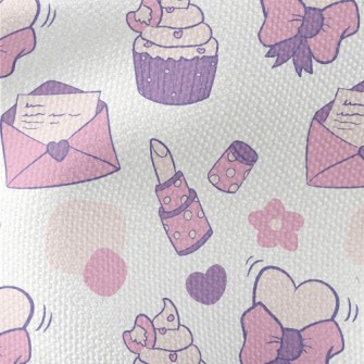 Love Envelope Lipstick Cake Waterproof Canvas