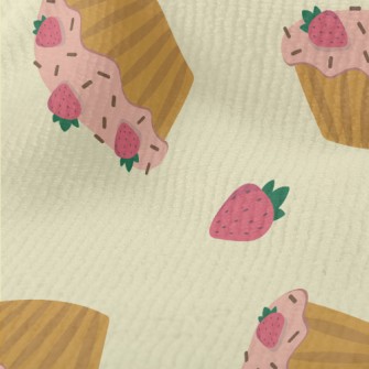 Strawberry Flavored Cupcake Terry