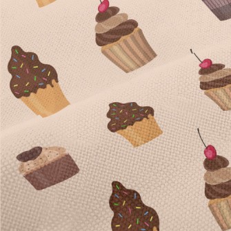 Various Chocolate Flavor Cakes Performance Linen