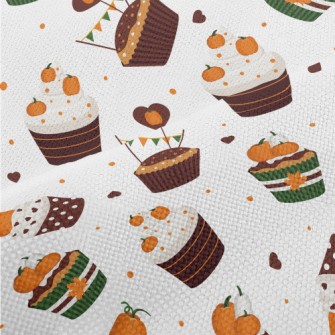 Pumpkin Cup Cake Performance Linen