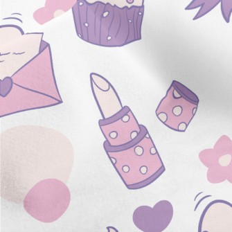 Love Envelope Lipstick Cake Micro Fleece