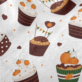 Pumpkin Cup Cake Minky