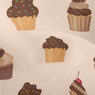 Various Chocolate Flavor Cakes Lightweight Performance Linen