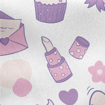 Love Envelope Lipstick Cake Jersey Backed Fleece