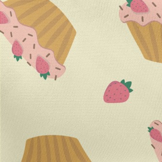 Strawberry Flavored Cupcake Pongee