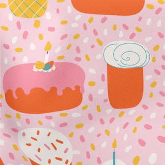 Children's Drawing Of Vari Lightweight Cotton Poplin