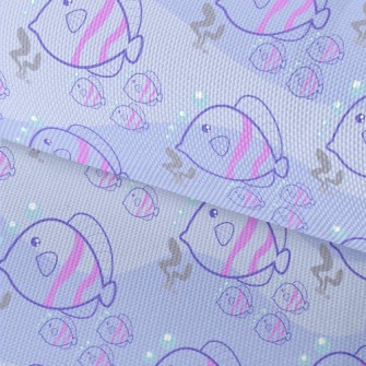 Small Fish Swimming In The Sea Waterproof Oxford