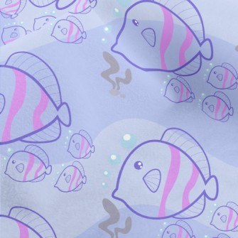 Small Fish Swimming In The Sea Micro Fleece