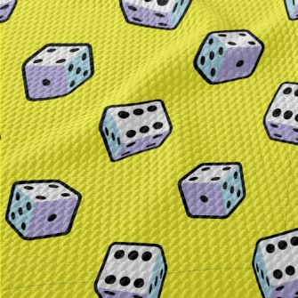 Essential Dice For Games Birdseye Piqué