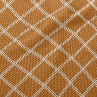 Interlaced Lines Birdseye Piqué