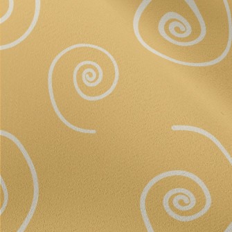 Mysterious Curly Lines Chiffon