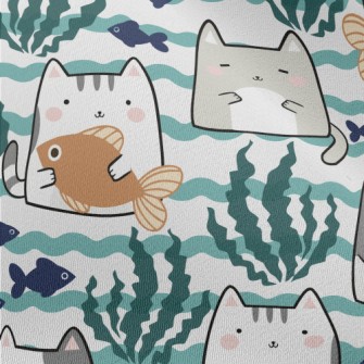 Like Fish And Kittens Chiffon