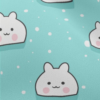Kawaii Snow White Cat Chiffon