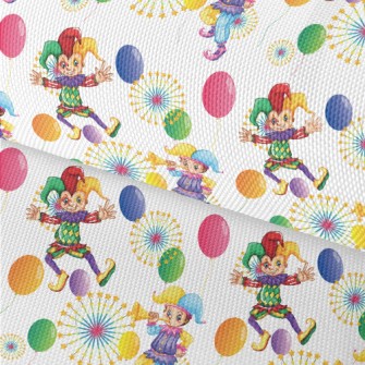 Juggling Jolly Clown Waterproof Oxford